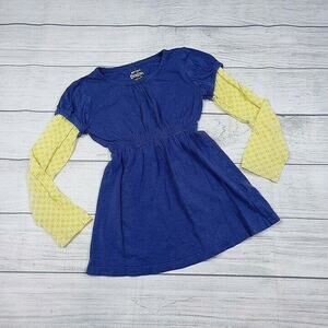 7/8 Mini Boden Apple Sleeve Layered Tunic